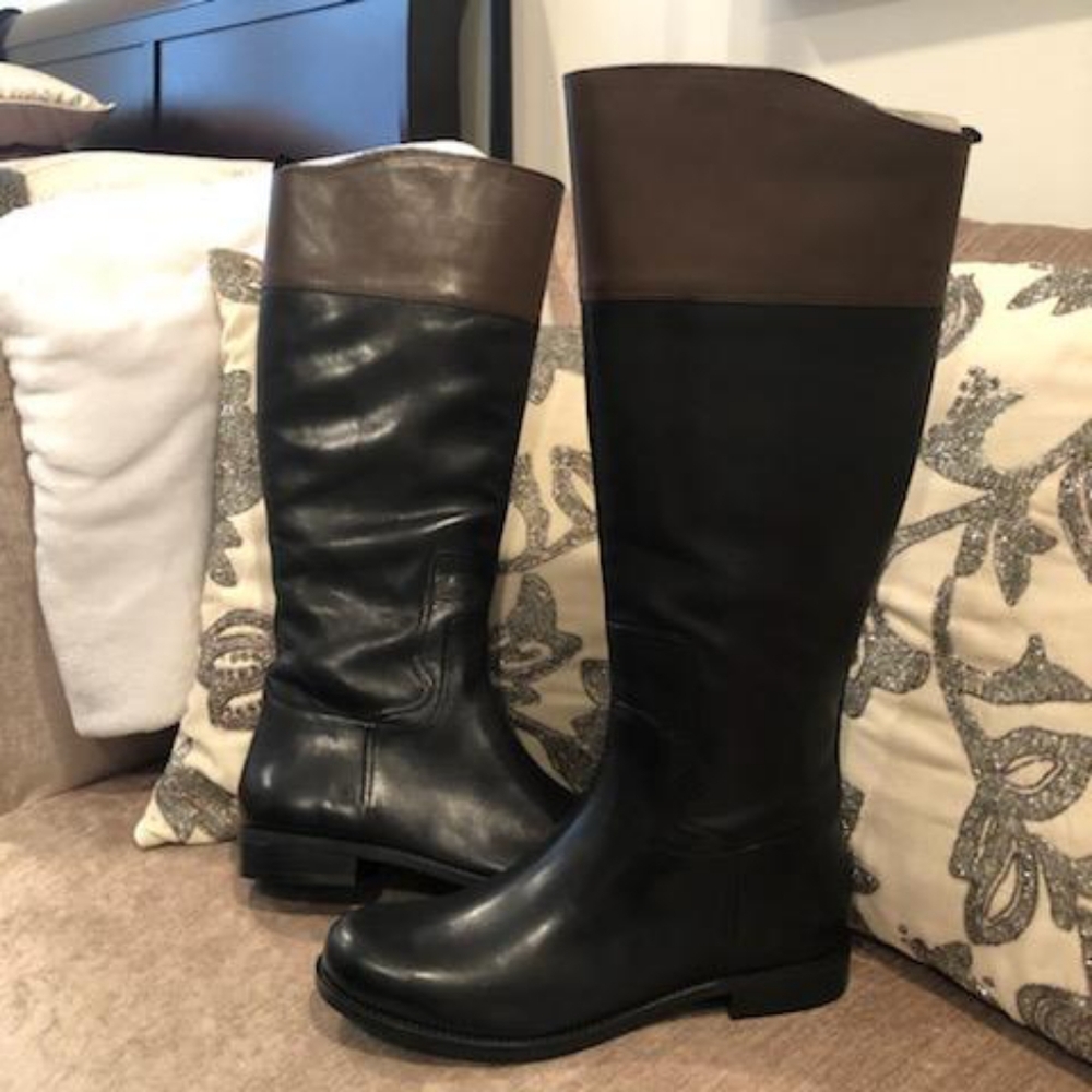 Leather Riding Boot, Size 10.5 - Picture 3 of 7